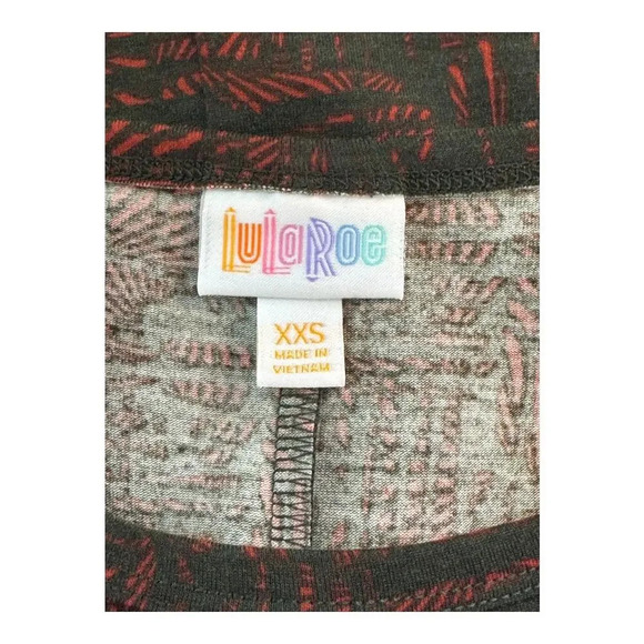 NEW LuLaRoe Carly Dress XXS Multicolored Hi-Low Swing Casual - Picture 4 of 7